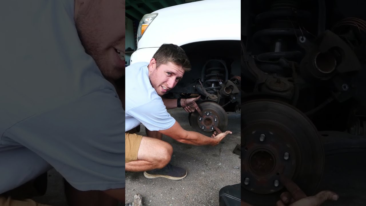 SECRET HACK Removing Stuck Brake Rotors