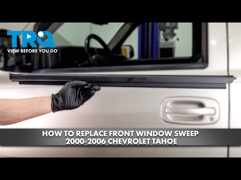 How to Replace Front Window Sweep 2000-2006 Chevrolet Tahoe