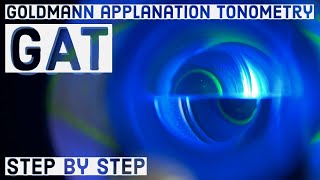 Goldmann applanation Tonometry (GAT) - basic STEP BY STEP GUIDE