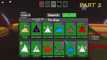 Roblox Find The Triangles Walkthrough - All Triangles (Part 2)