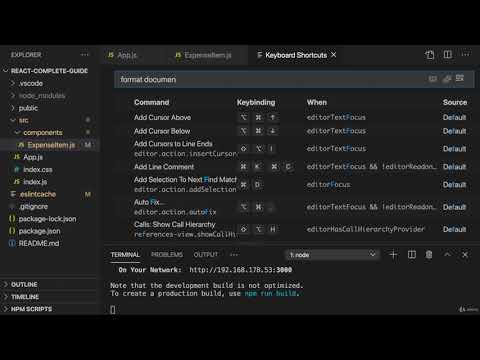010 Writing More Complex JSX Code