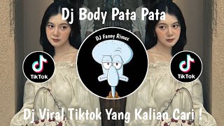 Dj Body Pata Pata  Sio Nona Body Pata Pata Remix  Bass Viral Tiktok Terbaru 2026