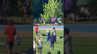 Nyla.B Runs The Grayson 4 x 200 3rd Leg @McEachern High School #trackandfield #track #sports #viral