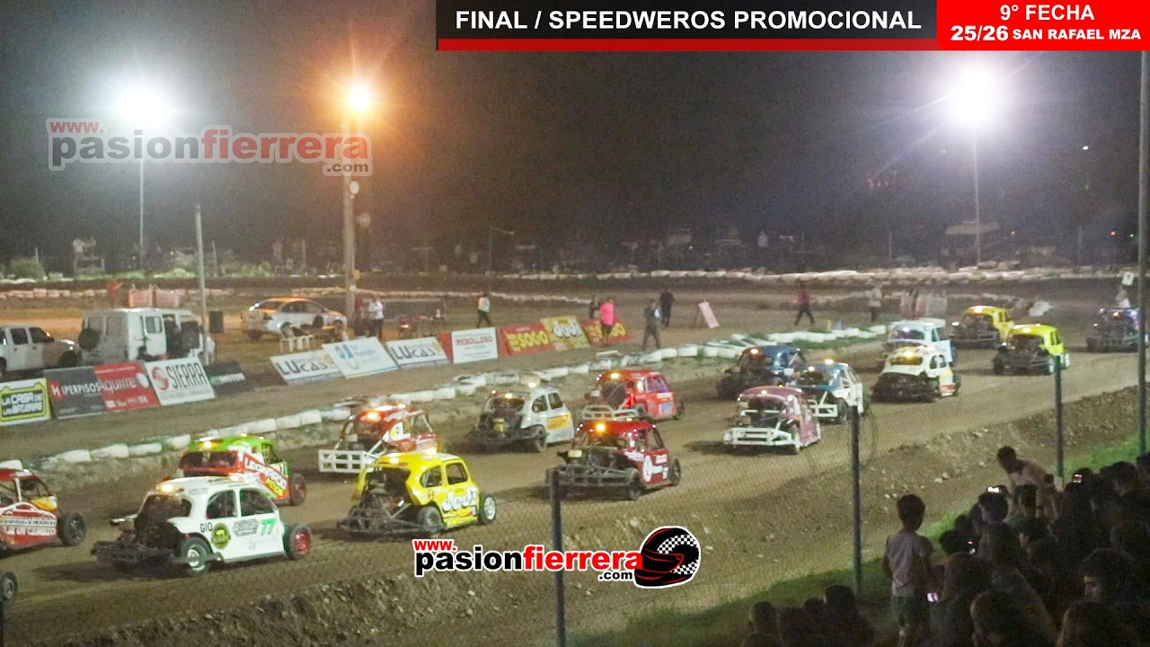 25/26- Fecha 9 - PROMOCIONAL SPEEDWEROS  Series y finales Speedway San Rafael