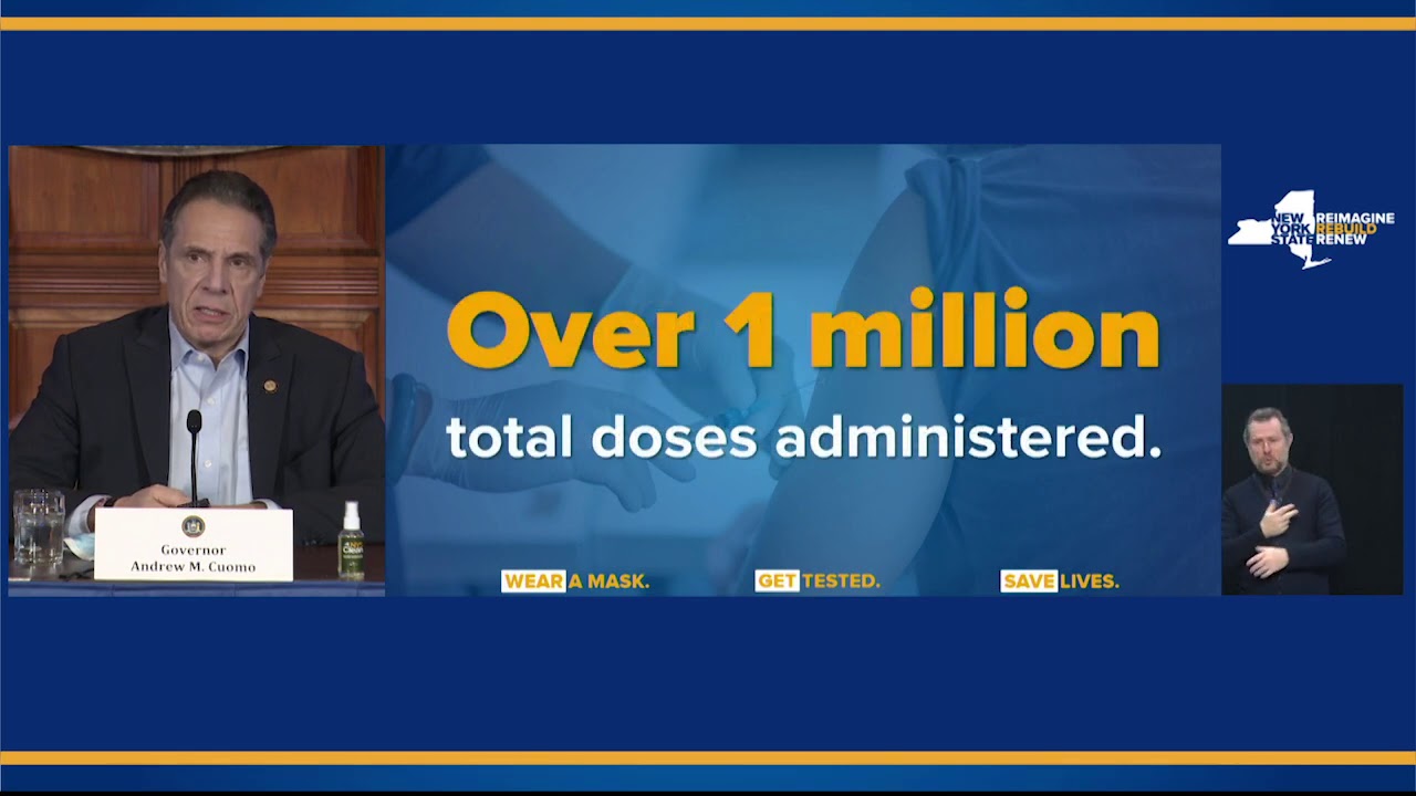 Governor Cuomo Updates New Yorkers on State's Progress During COVID-19 Pandemic