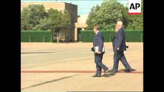 RUSSIA: BORIS YELTSIN LEAVES FOR SUMMIT OF THE 8 IN DENVER USA