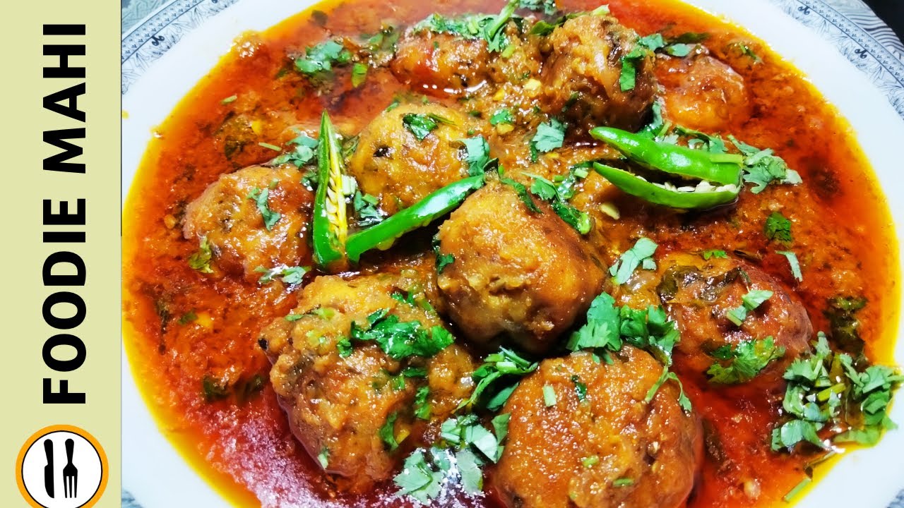 Chicken Kofta Curry Recipe | Easy And Simple Recipe In Urdu By Foodie Mahi -FM#foodfusion#foodiemahi