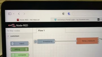 Lab 6 raspberry pi and node red