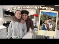 Becoming THAT couple for a day | Apple picking, matching, couple vlog