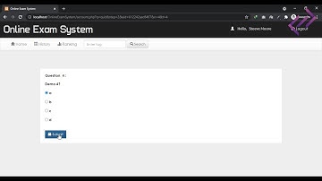 Online Exam System in PHP MySQL with Source Code - CodeAstro