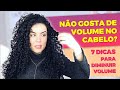 COMO DIMINUIR VOLUME DO CABELO CACHEADO OU CRESPO: 7 DICAS PARA CONTROLAR OS FIOS E REDUZIR O FRIZZ