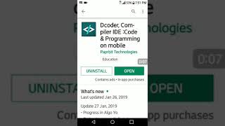 Dcoder, Compiler IDE :Code & Programming on mobile Mod/Hacked v1.7.7 Link Below Description screenshot 4