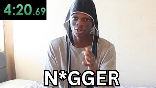 Saying every racial slur (speedrun)