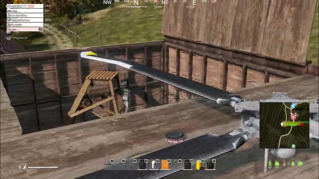 DayZ Out Playing Dyzer with a ladder YouTube