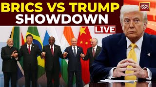 LIVE: Trump Threatens Additional Tariffs on Countries Supporting BRICS | China Hits Back at Trump