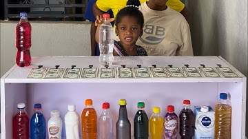 HOW TO MATCH THIS VERY SMART & ENTERTAINING 12 BOTTLE  COLOR CHALLENGE - BEST FAMILY GAME SHOW 