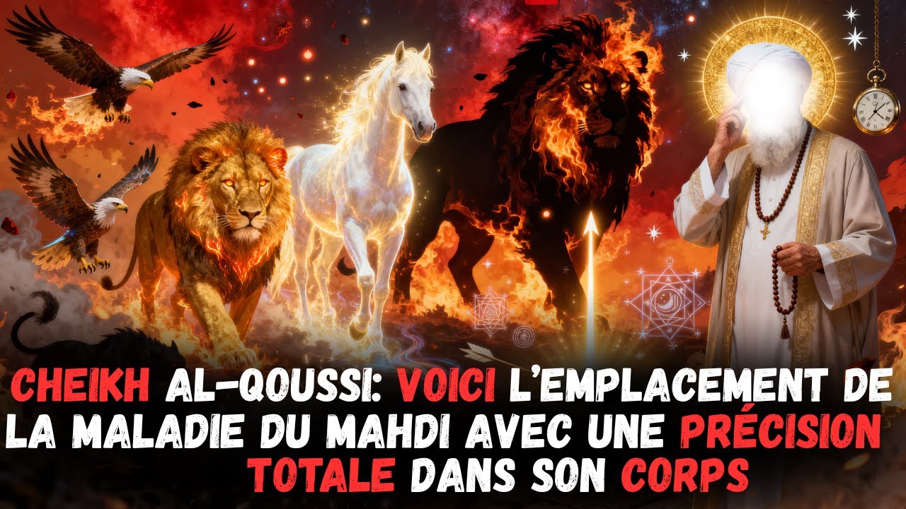 Cheikh Al-Qousi, voici l'emplacement exact de la maladie du Mahdi dans son corps.