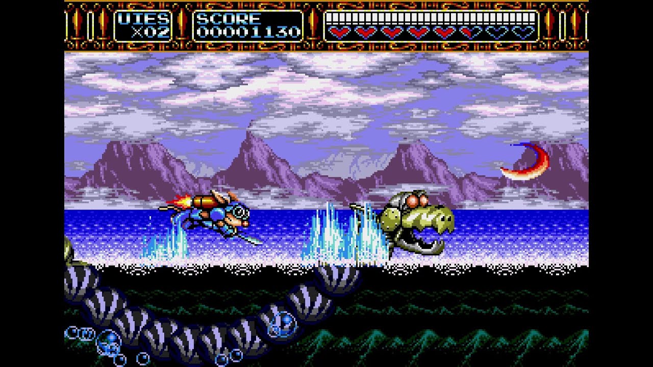 Jeu Sega Genesis Rocket Knight Adventures – Bon état, Cartouche Seulement