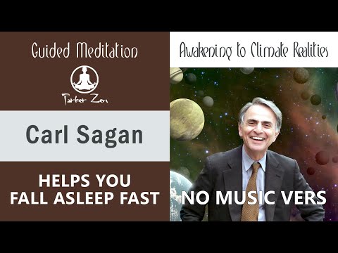 Carl Sagan on Science and Climate Change Awareness (No Music / NO AI) | Calming Remix