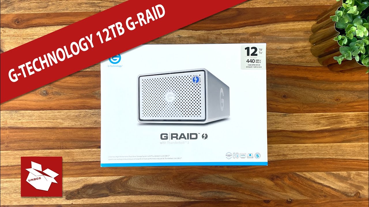 G-Technology G-RAID con recensione di unità rimovibili G-Technology G-RAID con recensione di unità rimovibili