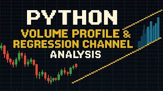 Python Volume Profile & Regression Channel Analysis