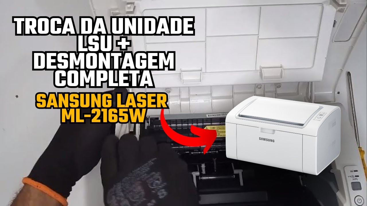 TROCA UNIDADE LSU + DESMONTAGEM COMPLETA