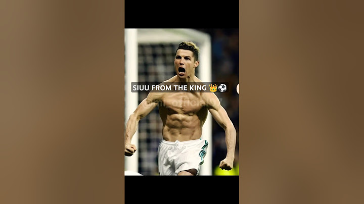 Siuu from the king | Cristiano Ronaldo does it again!