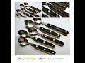 5 Teaspoons Wood Wooden Handles Easy Grip Stainless Steel 5 Teaspoons Wood Wooden Handles Easy Grip Stainless Steel