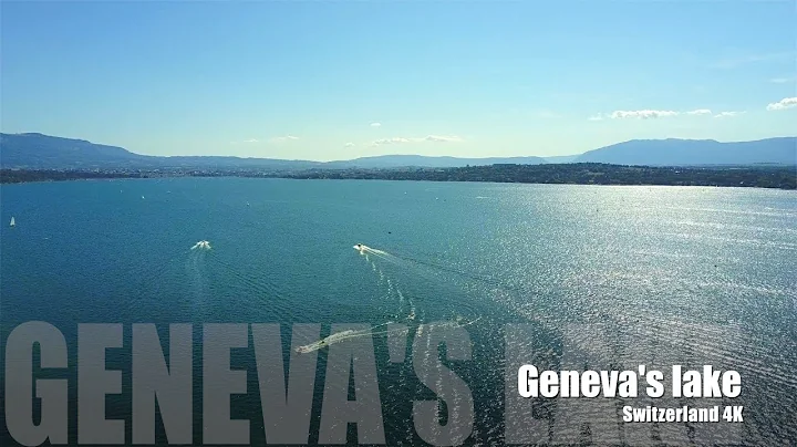 Flying over Geneva's lake, Switzerland in 4K / Drone DJI Mavic Pro
