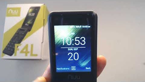 Nuu F4L - Turning it on and off
