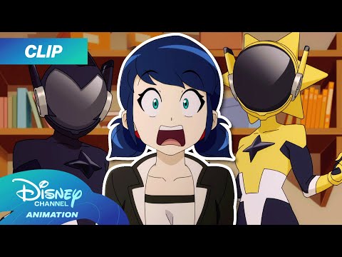 Miraculous World, Tokyo: STELLAR FORCE Transformation Clip! 🐞✨ | @disneychannelanimation