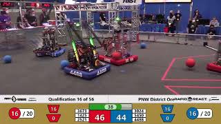 Qualification 16 - 2022 PNW District Oregon State Fairgrounds Event