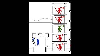 Hero Wars mobile game ads shorts '433' super stickman tower defense wars LOVE HELP! screenshot 4