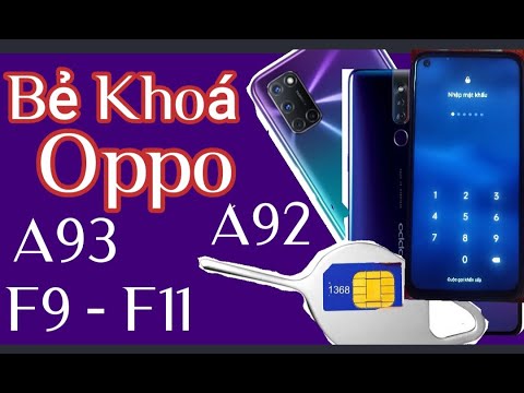 Video Cách Phá Mật Khẩu Màn Hình Điện Thoại Oppo... - youtube