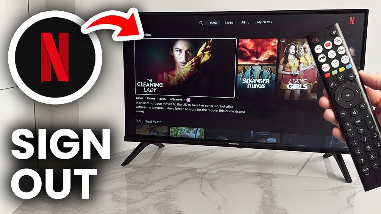 How To Sign Out Netflix From Hotel TV - Full Guide - YouTube