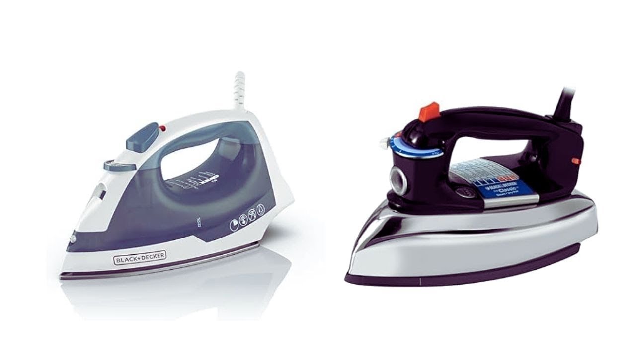 Top Best BLACK+DECKER Easy Steam Compact Iron, IR40V, Nonstick Plate,  On Amazon 🔥