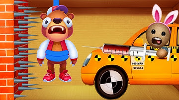 Crash Test Car Machines vs Kick the Buddy vs Despicable Bear Android Gameplay 2021