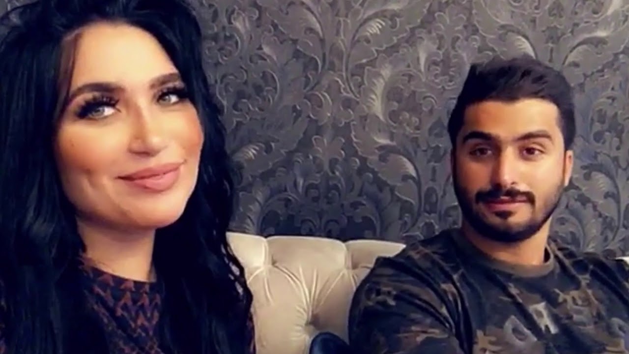 ردة فعل أمين في نيولوك دكتورة خلود الجديد في شعر طويل اسود 😍😍