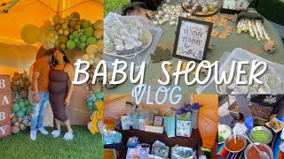 BABYSHOWER VLOG : 20 year old first time mom