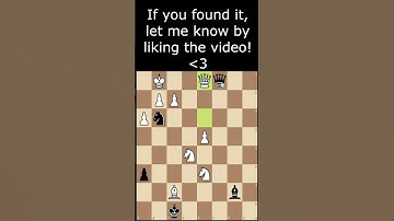 Can you find it? | Daily Chess Puzzle 115