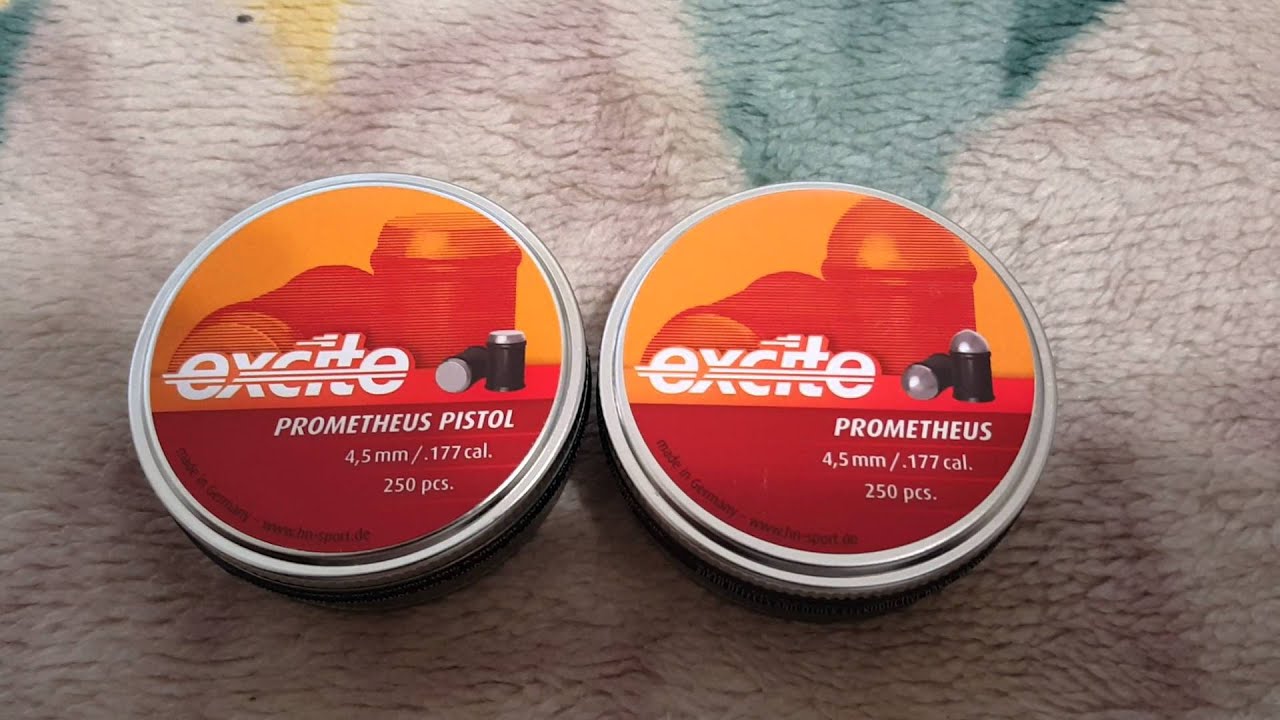 Excite Prometheus Pellets .177 YouTube