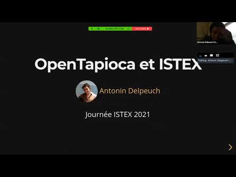 Journée ISTEX 2021: Cas d’usages d’exploitation de corpus ISTEX