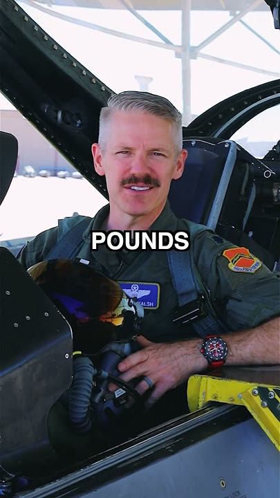 “Pulling G’s” in a F-16 Fighter Jet!