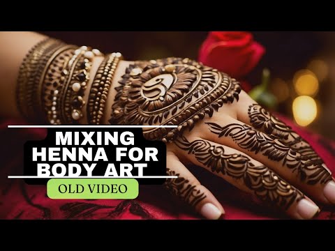 How To Mix Henna Powder For Mehndi Henna Recipe For 