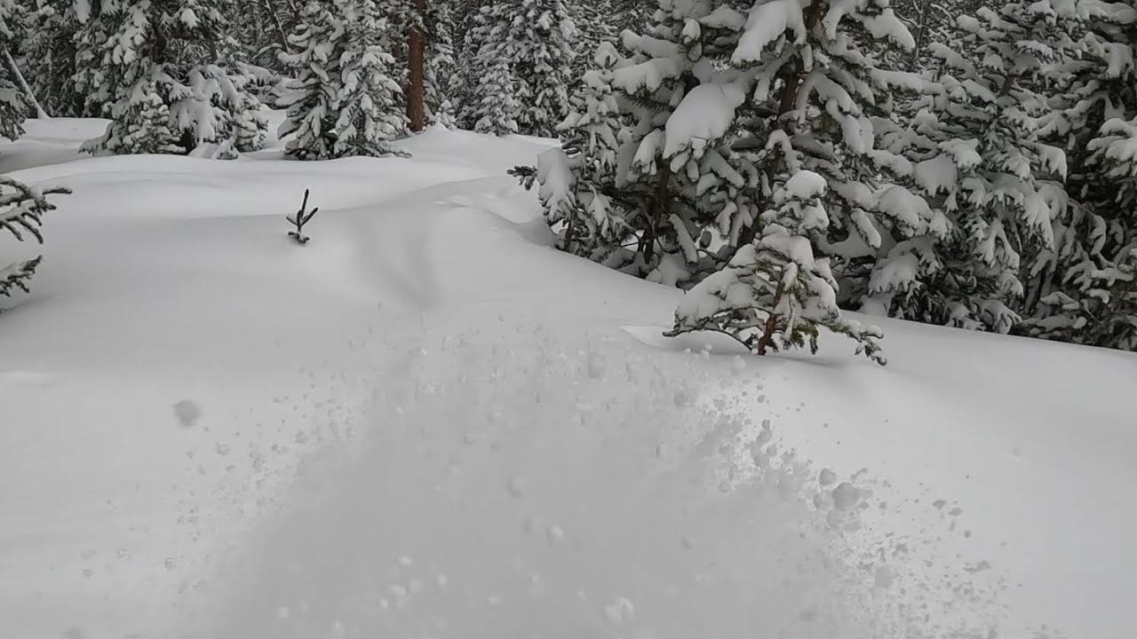 Keystone Powder Day Powder day at Keystone - YouTube