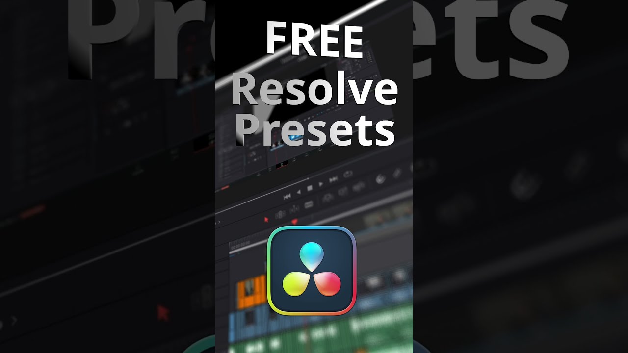 free presets effects for davinci resolve