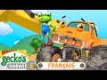 Le sauvetage de Monster Truck  ｜Le Garage de Gecko｜Camions pour enfants