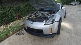 working on 350z's