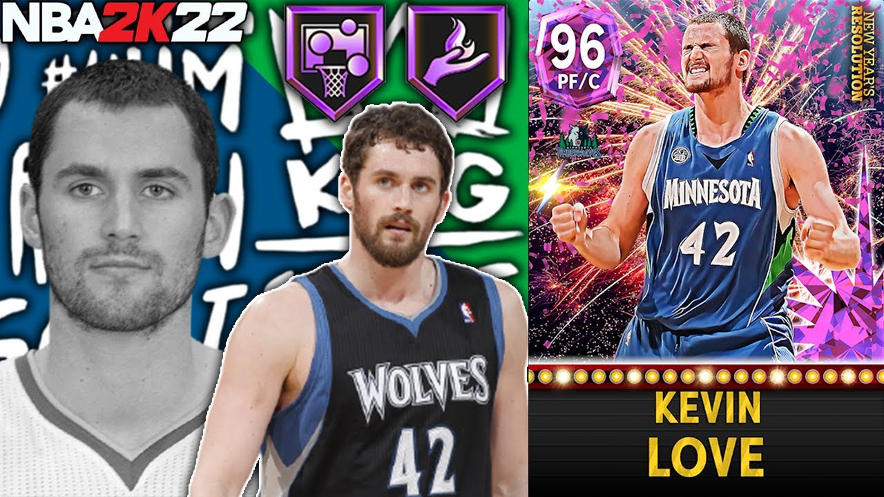 PINK DIAMOND EVO KEVIN LOVE GAMEPLAY! HIS EVO GIVES HIM A MAJOR BOOST IN NBA  2K22 MyTEAM! - YouTube