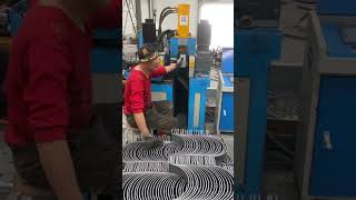 Pipe clamp and pipe shoe support manufacturing machine